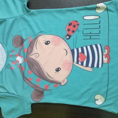 تیشرت دخترانه فروش عمده پوشاک