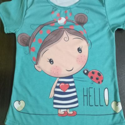 تیشرت دخترانه پخش عمده پوشاک