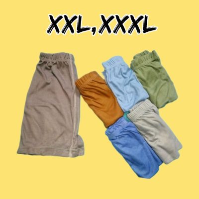 شورت مردانه نخی سایز XXL,XXXL فروش عمده پوشاک