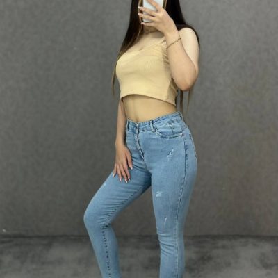 🔥شلوار-جین-اسکینی-یخی🔥 کد8372 ❌کیفیت پارچه و دوخت درجه یک❌ فروش عمده پوشاک