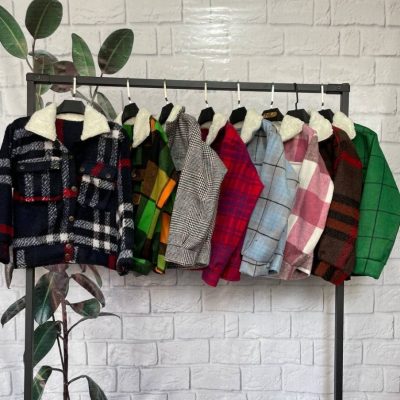 کراپ کت دوجیب فروش عمده پوشاک