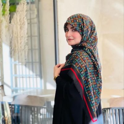 روسری روسری سیااسکارف وارداتی فروش عمده پوشاک