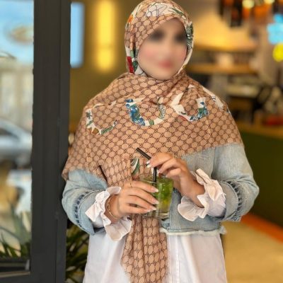 روسری روسری سیااسکارف وارداتی فروش عمده پوشاک