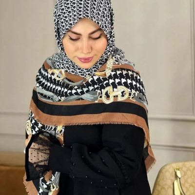 روسری سیااسکارف وارداتی فروش عمده پوشاک