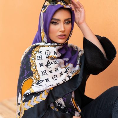 روسری نخ کشمیر پخش عمده پوشاک