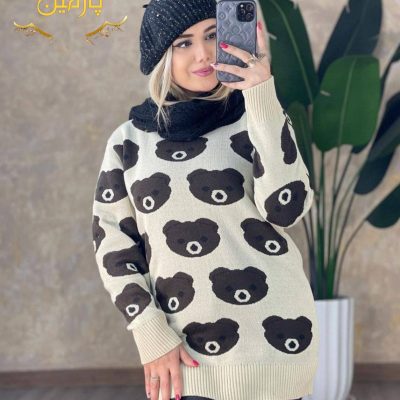 ✴️بافت قواره دار خرسی✴️  فروش عمده پوشاک