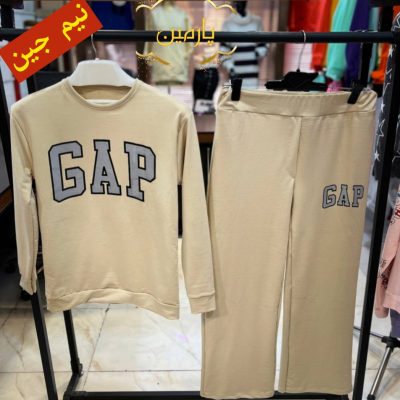 ✴️ست بلوز شلوار دورس گلکسی قواره دار GAP✴️ کد10208 فروش عمده پوشاک