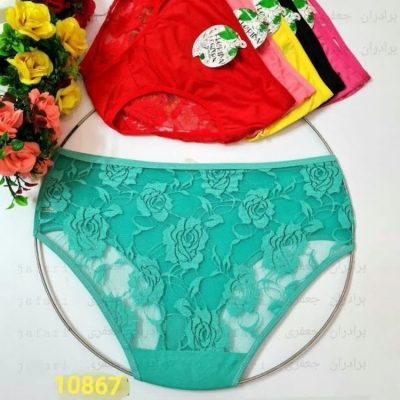 شورت نخی پشت دانتل کد ۱۰۸۶۷ فروش عمده پوشاک