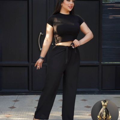 شلوار ابروبادی کمر ژور فروش عمده پوشاک