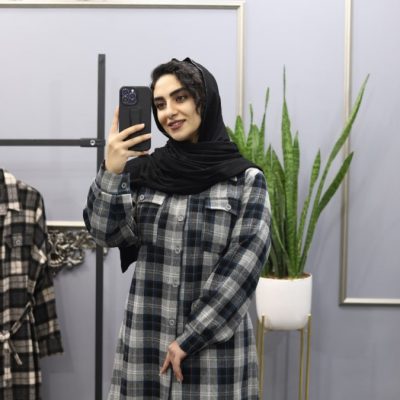 مانتو چهارخونه فروش عمده پوشاک