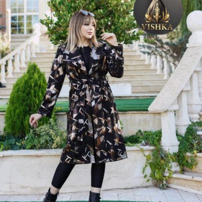 مانتو سوئیت طلاکوب فروش عمده پوشاک