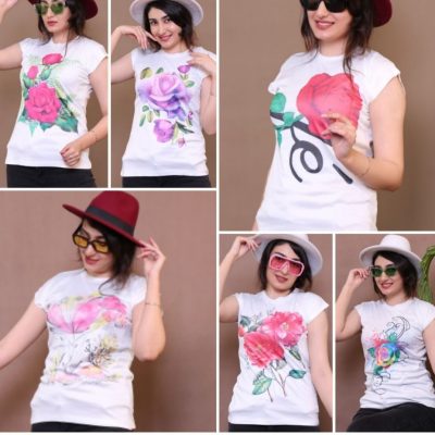 تیشرت زنانه فروش عمده پوشاک