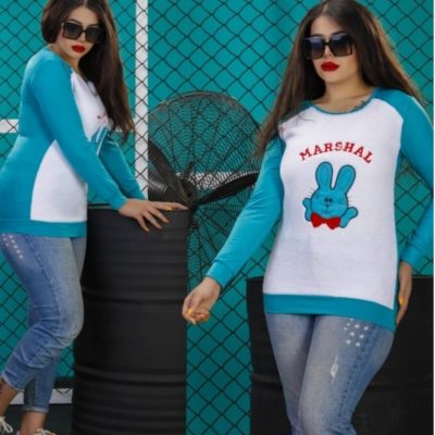 بلوز عروسکی استین بلند  فروش عمده پوشاک
