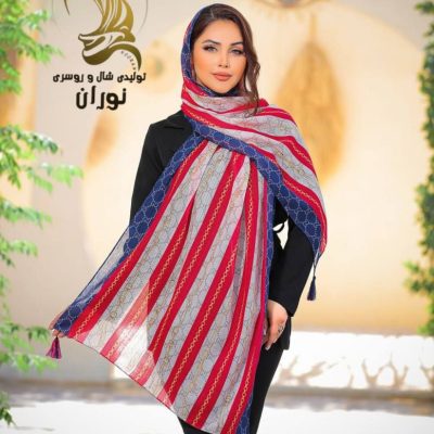 شال نخی منگوله دار اعلاء  فروش عمده پوشاک