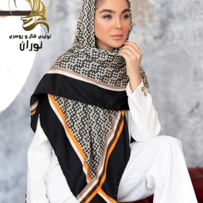 روسری نخی پاییزه دست دوز اعلاء  فروش عمده پوشاک