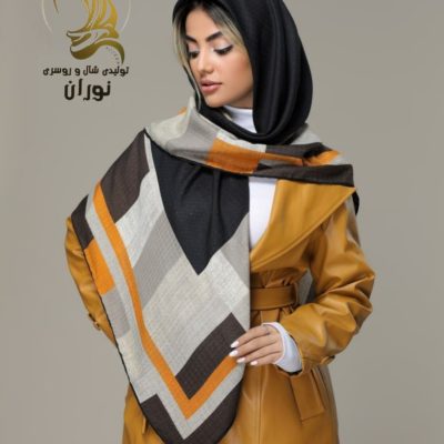 روسری نخی حصیری پاییزه دور دست دوز اعلاء  فروش عمده پوشاک
