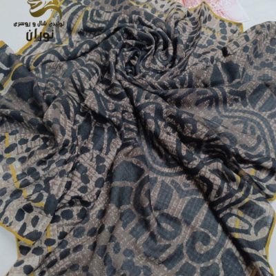 روسری نخی پاییزه دور دست دوز اعلاء فروش عمده پوشاک