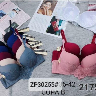⚜️سوتین اسفنجی قلاب بافی فنردار اعلاء⚜️ کد21753 فروش عمده پوشاک