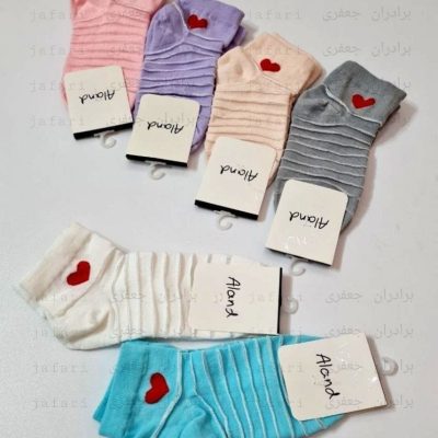 ⚜️جوراب نخی توری زنانه⚜️ کد30097 فروش عمده پوشاک