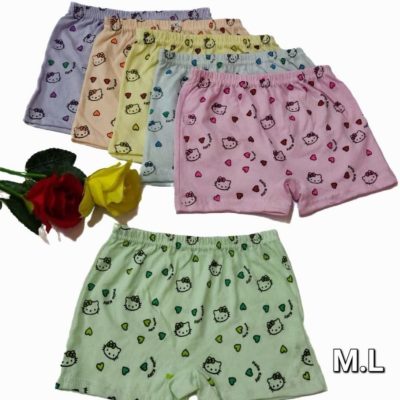 ⚜️شورت نخی پادار دخترانه⚜️ کد10923 فروش عمده پوشاک