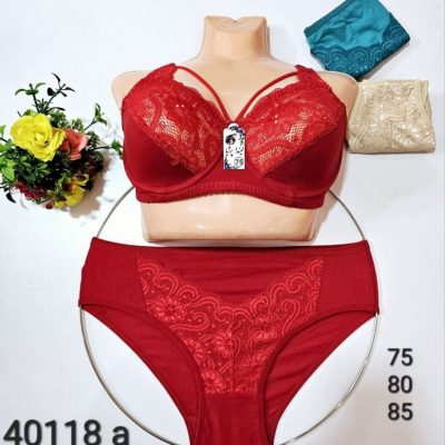⚜️ست نخی نیمه دانتل هارنسی کیفیت فوق العاده عالی⚜️ کدa_40118 فروش عمده پوشاک