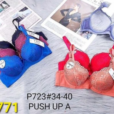 ⚜️سوتین اسفنجی فنردار دخترانه⚜️ کدa_21771 فروش عمده پوشاک