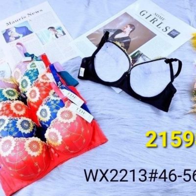⚜️سوتین اسفنجی فنردار اعلاء⚜️ کدb_21598 فروش عمده پوشاک