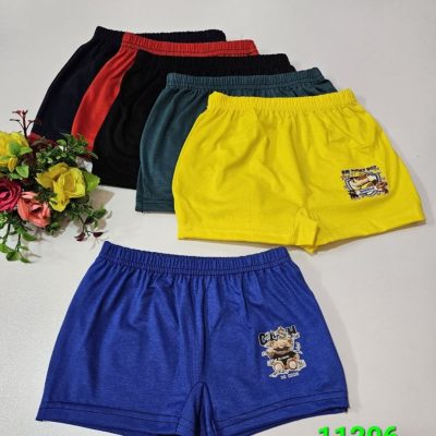 ⚜️شورت نخی پادار پسرانه⚜️ کد11206 فروش عمده پوشاک