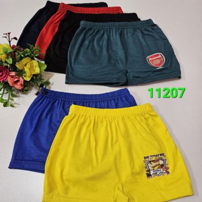 ⚜️شورت نخی پادار پسرانه⚜️ کد11207 فروش عمده پوشاک
