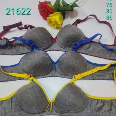 ⚜️سوتین اسفنجی ملانژ⚜️ کدb_21622 فروش عمده پوشاک