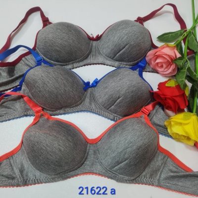 ⚜️سوتین اسفنجی ملانژ⚜️ کدa_21622 فروش عمده پوشاک