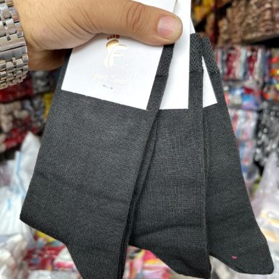 جوراب نخ پنبه ساق دار زنانه ❌پنجه گیری روسو❌ پخش عمده پوشاک