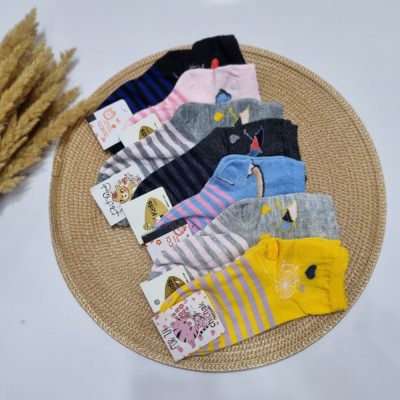 جوراب نیم ساق دخترانه (۴شماره) پخش عمده پوشاک