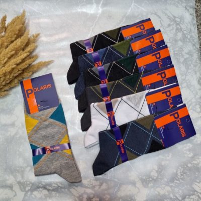 جوراب نخ پنبه هندی اعلاء مردانه  پخش عمده پوشاک