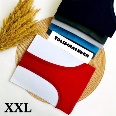 زیرپوش رکابی نخ پنبه رنگی اعلاء  پخش عمده پوشاک