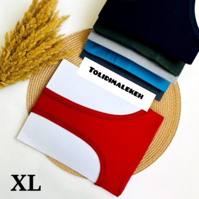زیرپوش رکابی نخ پنبه رنگی اعلاء  پخش عمده پوشاک