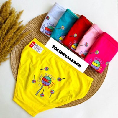 شورت نخ پنبه اسلیپ دخترانه درجه یک  پخش عمده پوشاک