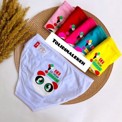 شورت نخ پنبه اسلیپ دخترانه درجه یک  پخش عمده پوشاک