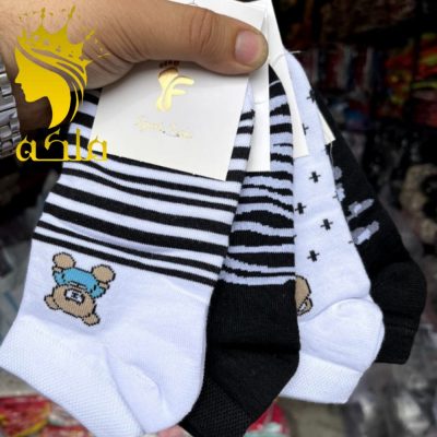 جوراب نخ پنبه مچی زنانه ❌پنجه گیری روسو❌ پخش عمده پوشاک