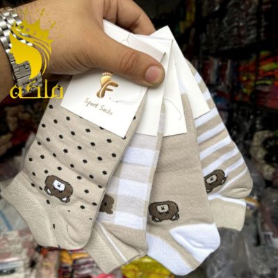 جوراب نخ پنبه مچی زنانه ❌پنجه گیری روسو❌ پخش عمده پوشاک