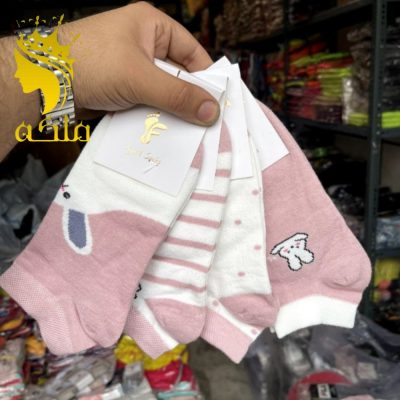 جوراب نخ پنبه مچی زنانه ❌پنجه گیری روسو❌ پخش عمده پوشاک