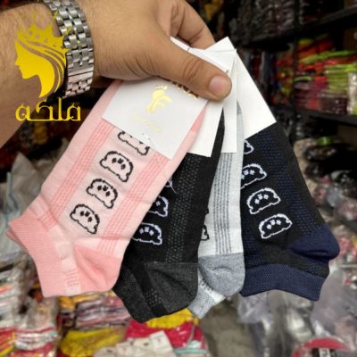 جوراب نخ پنبه مچی زنانه ❌پنجه گیری روسو❌ پخش عمده پوشاک