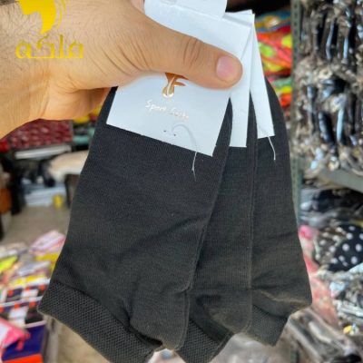 جوراب نخ پنبه مچی پنجه گیری روسو زنانه  فروش عمده پوشاک