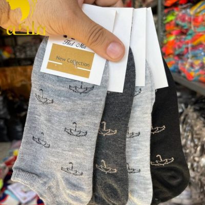 جوراب نخی مچی اسپرت زنانه  فروش عمده پوشاک