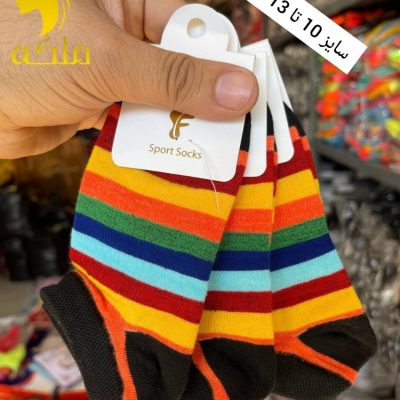 جوراب نخ پنبه مچی بچه گانه  فروش عمده پوشاک