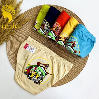 شورت نخ پنبه اسلیپ پسرانه  فروش عمده پوشاک