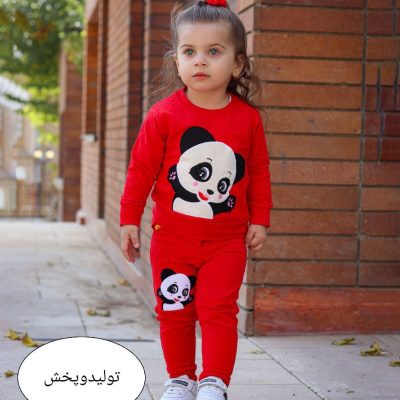 ست بلیز شلوار گلدوزی پاندا  فروش عمده پوشاک