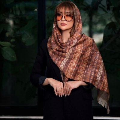 شال بافت موهر فروش عمده پوشاک