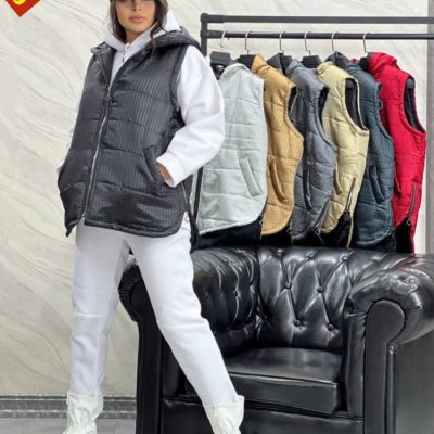 ✴️پافر کلاهدار پوست ماری✴️ کد2759 فروش عمده پوشاک