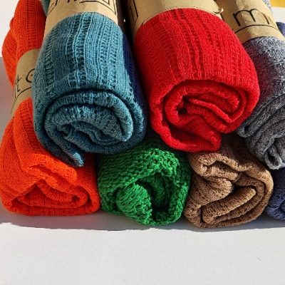 شال بافت شکلاتی  فروش عمده پوشاک